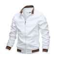 winter fleece-lined wholesale men's casual sport blank thick outdoor casual jacket with zipper fleece